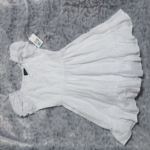 NWT Girls White Dress